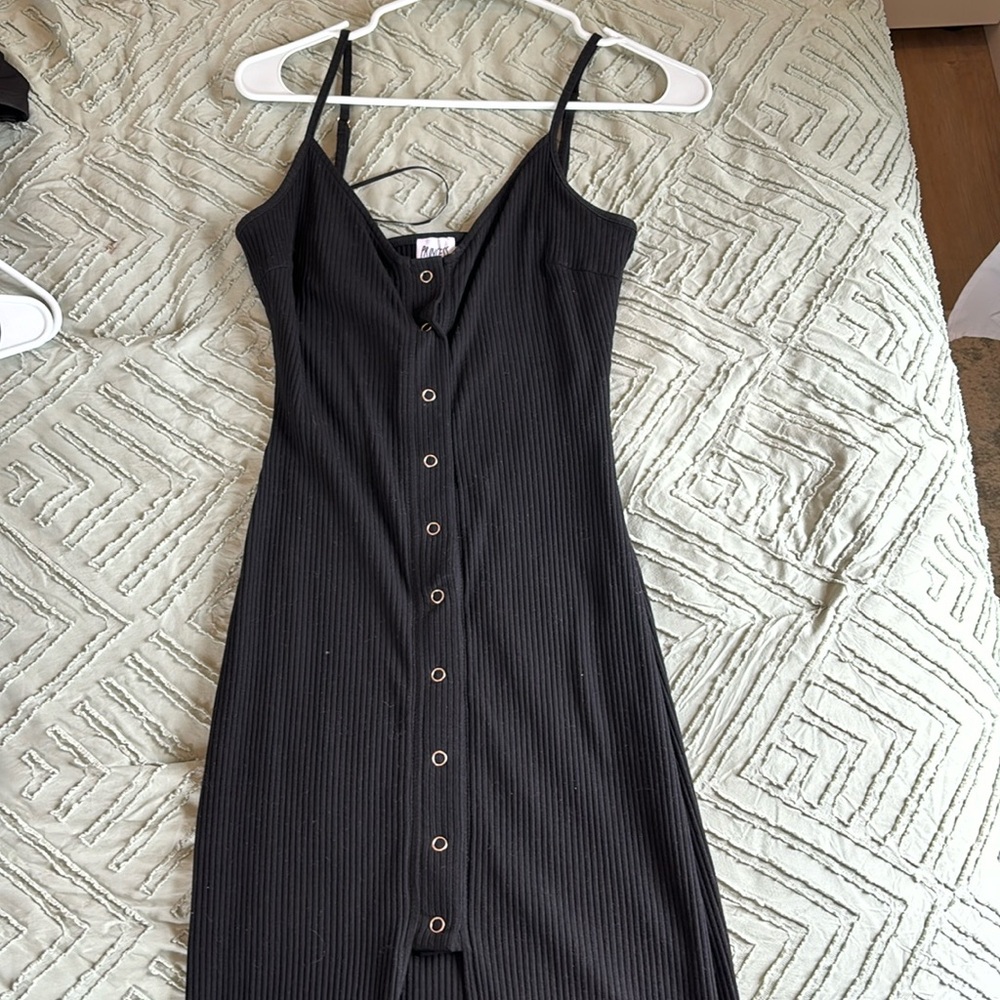 Black Midi Dress - Princess Polly